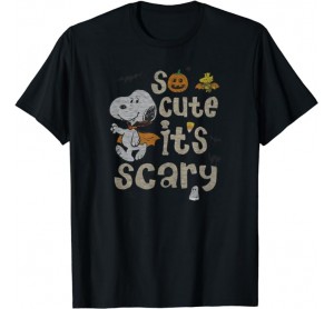Peanuts Halloween Snoopy So Cute Scary T-Shirt